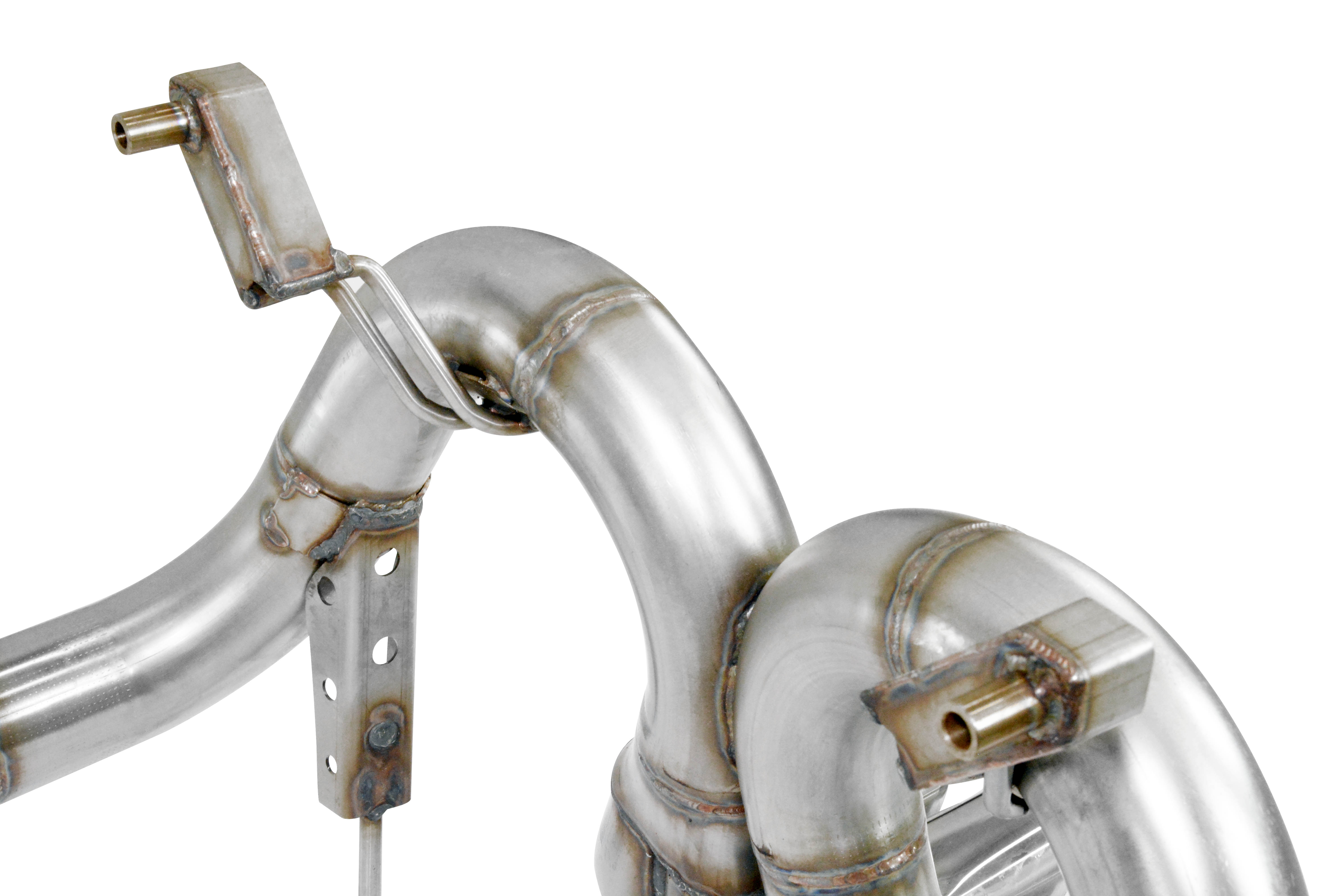 Rear X-Pipe (Replaces OEM rear muffler) <strong><span style=color:#ea0000;>-22,0 Kg</span></strong>