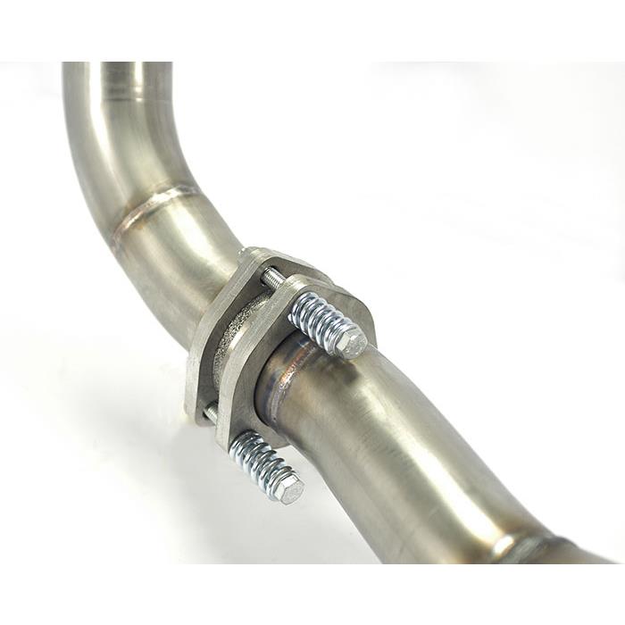 Downpipe destro + Catalizzatore metallico