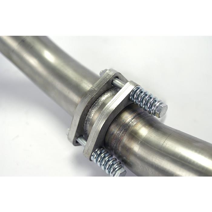 Downpipe sinistro + Catalizzatore metallico