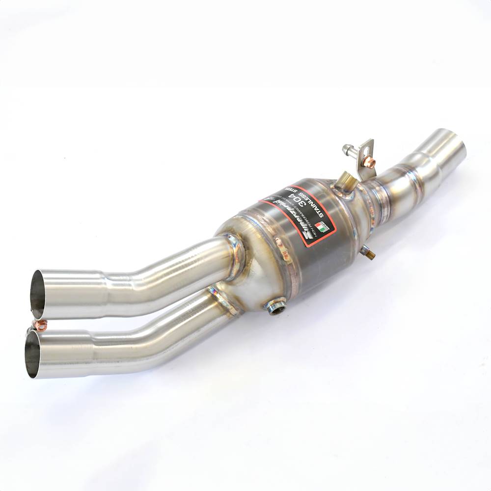 Anteriore destro con catalizzatore metallico