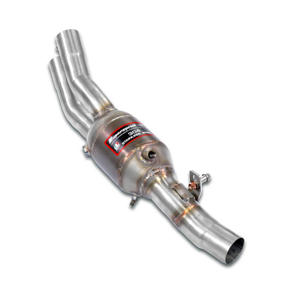 Front  Metallic catalytic converter Right