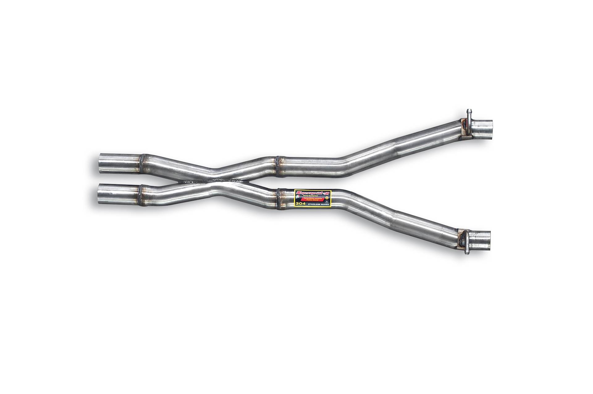 Centre pipes kit Right - Left with  X. Replace OEM centre exhaust