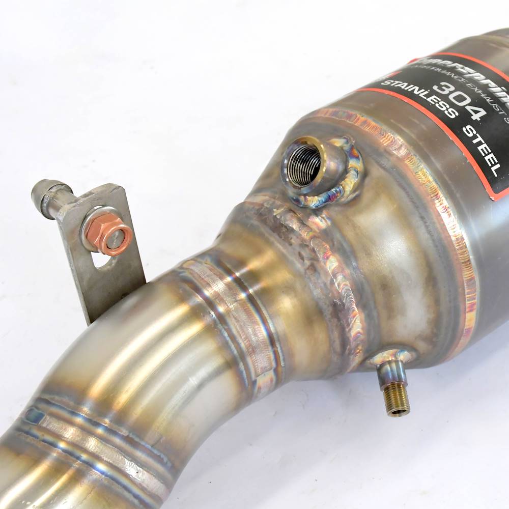 Anteriore Sinistro con catalizzatore metallico