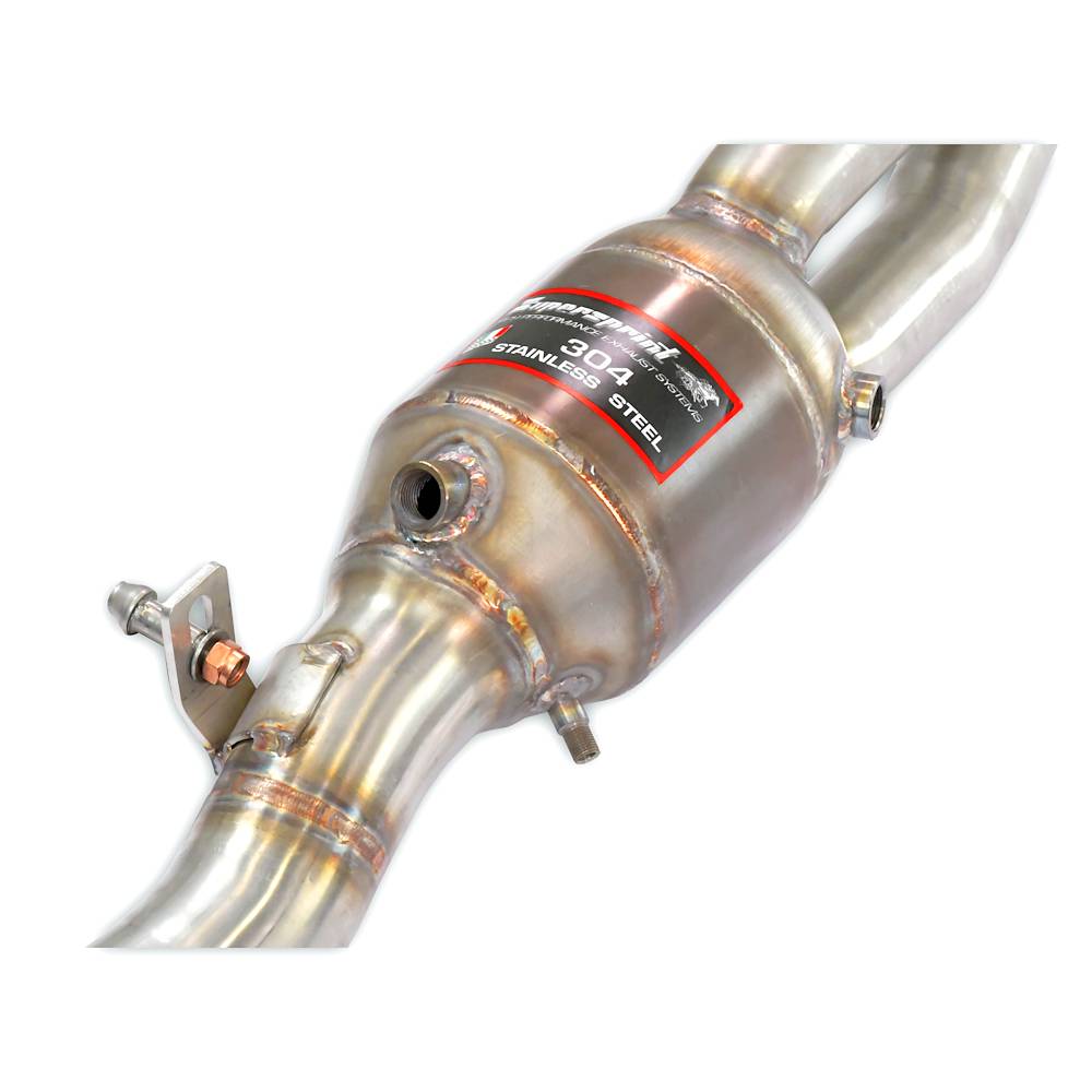 Front Metallic catalytic converter Left