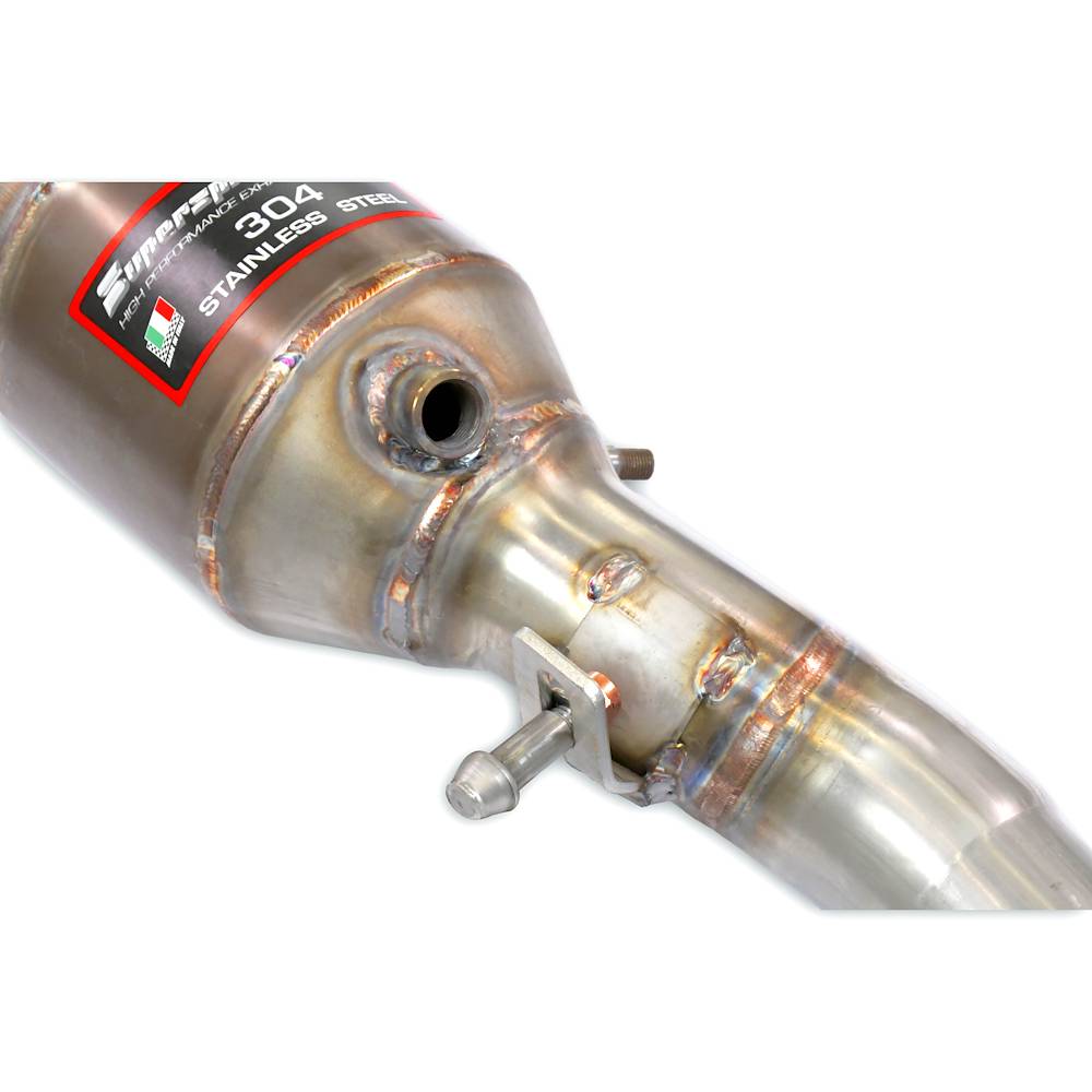 Anteriore Sinistro con catalizzatore metallico