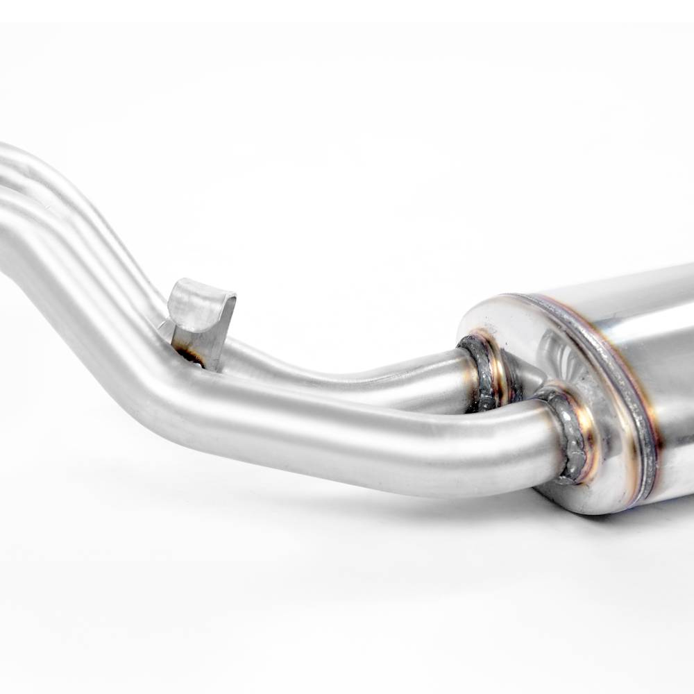 Rear exhaust Left OO70 Available on demand