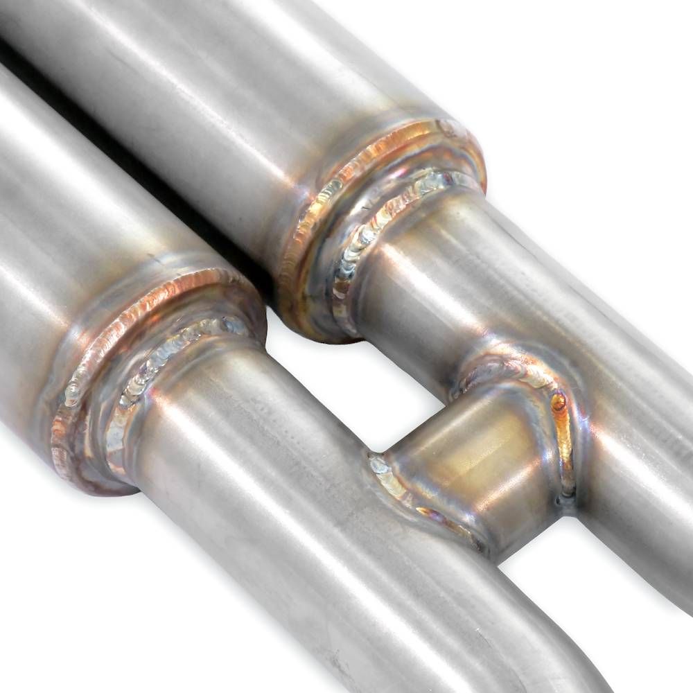 Mittelschalldämpfer Rechts - Links + H-Pipe