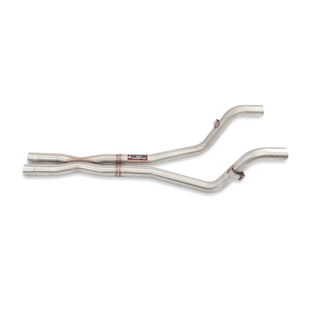 Kit Tubi centrali destro + sinistro con raccordo "X".<br>Sostituisce centrale serie.