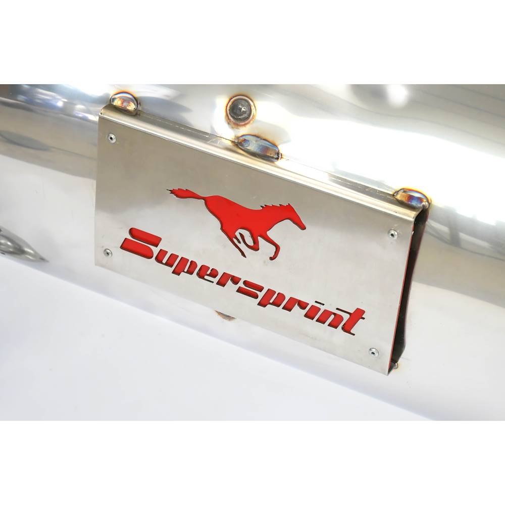 Rear exhaust OO70 Right - OO70 Left