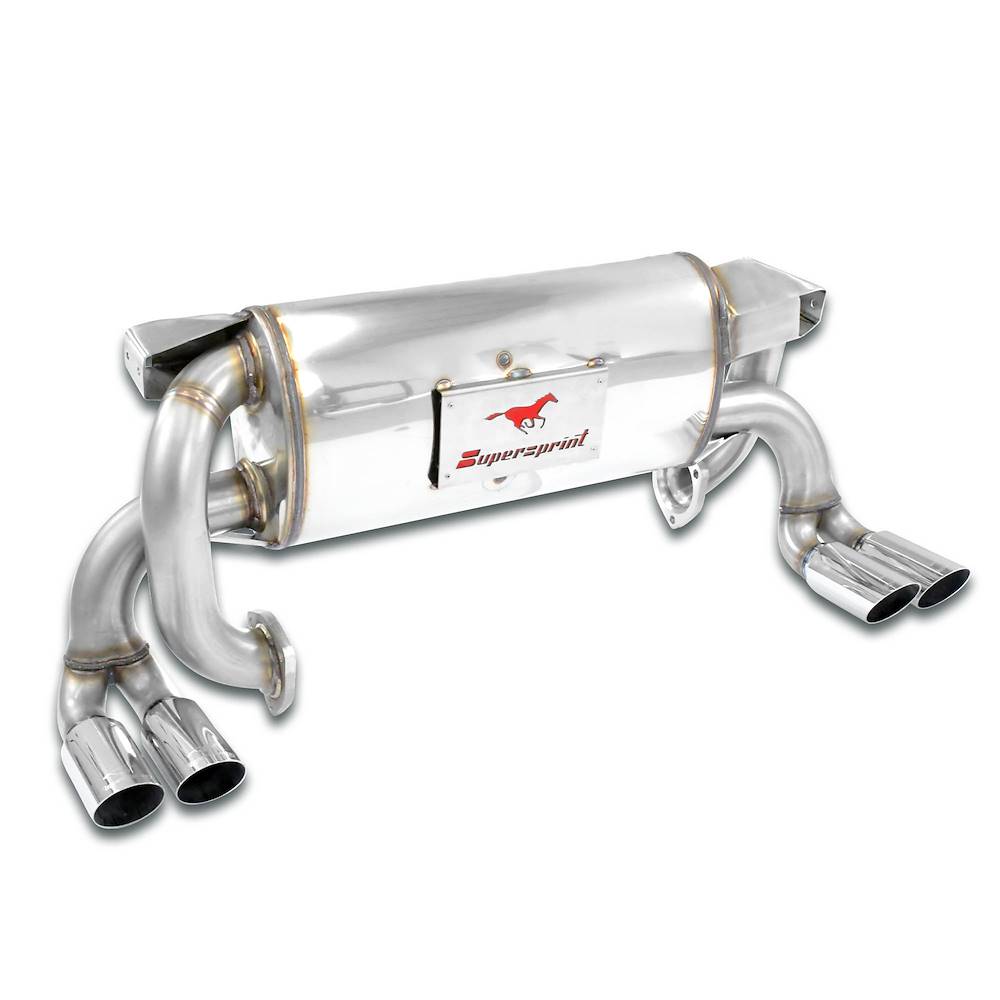 Rear exhaust OO70 Right - OO70 Left