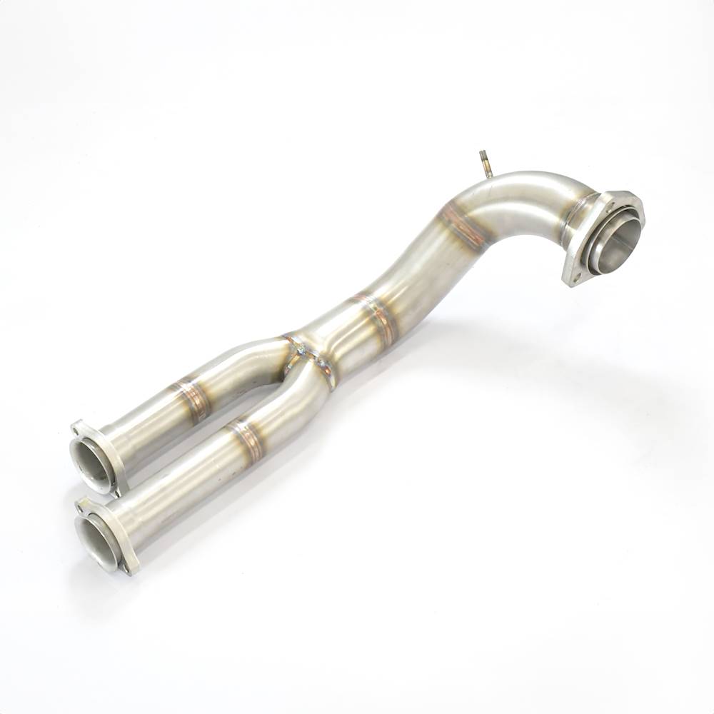 Front Y-Pipe kit Right - Left (Replaces the primary catalytic)