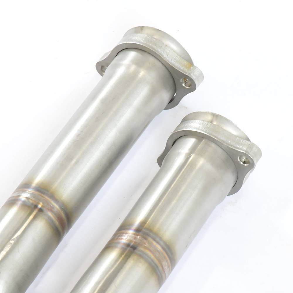 Front Y-Pipe kit Right - Left (Replaces the primary catalytic)