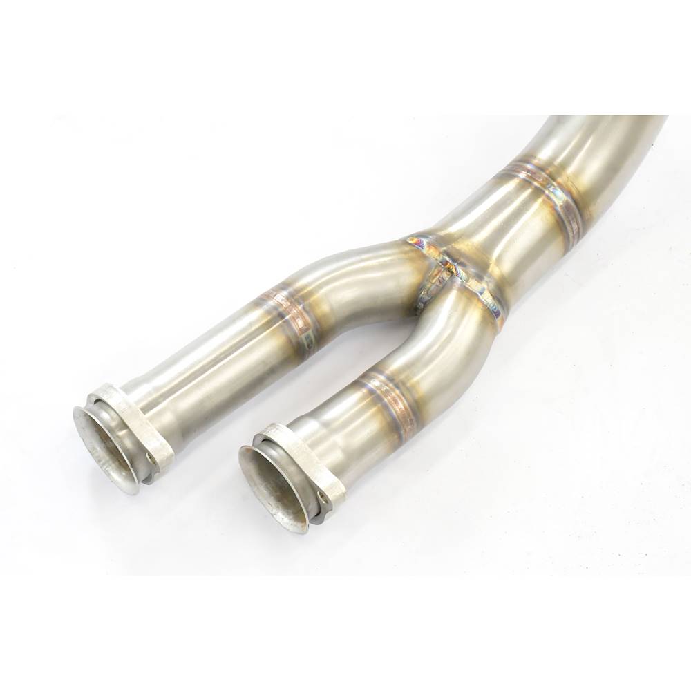 Y-Pipe kit Rechts - Links (für 1° Serien Katalysator Ersatz)