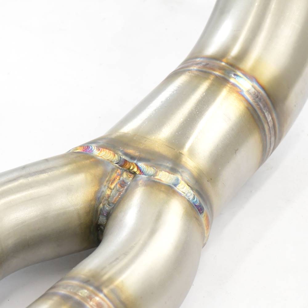 Y-Pipe kit Rechts - Links (für 1° Serien Katalysator Ersatz)