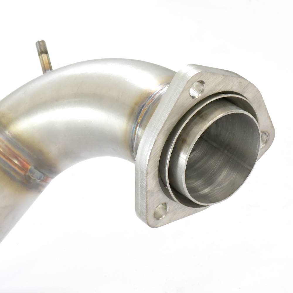 Front Y-Pipe kit Right - Left (Replaces the primary catalytic)