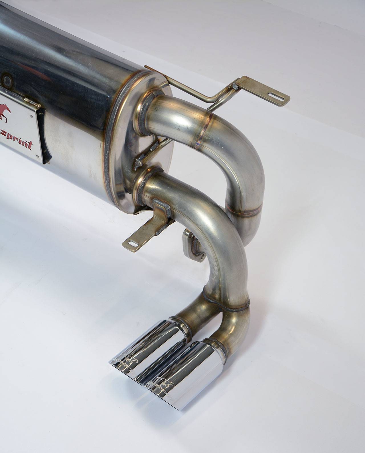 Rear exhaust OO70 Right - OO70 Left