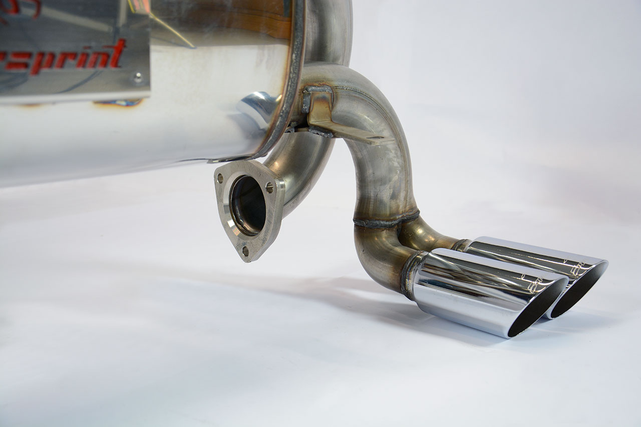Rear exhaust OO70 Right - OO70 Left
