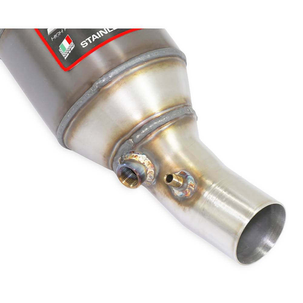 Front exhaust Left with Metallic catalytic converter