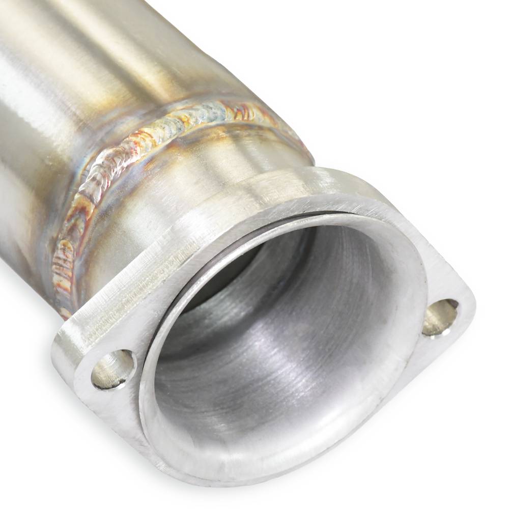 Front exhaust Left with Metallic catalytic converter