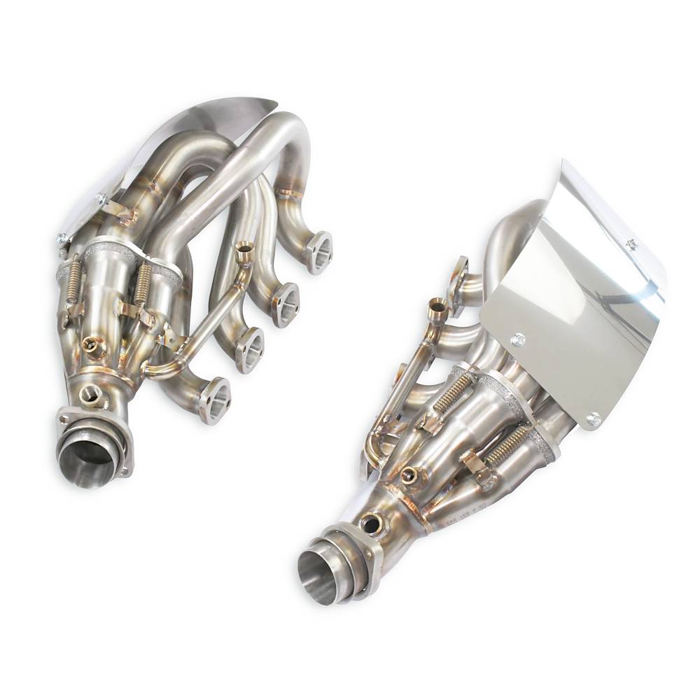 Manifold Right + Left For OEM catalytic converter (Replaces pre-catalytic)