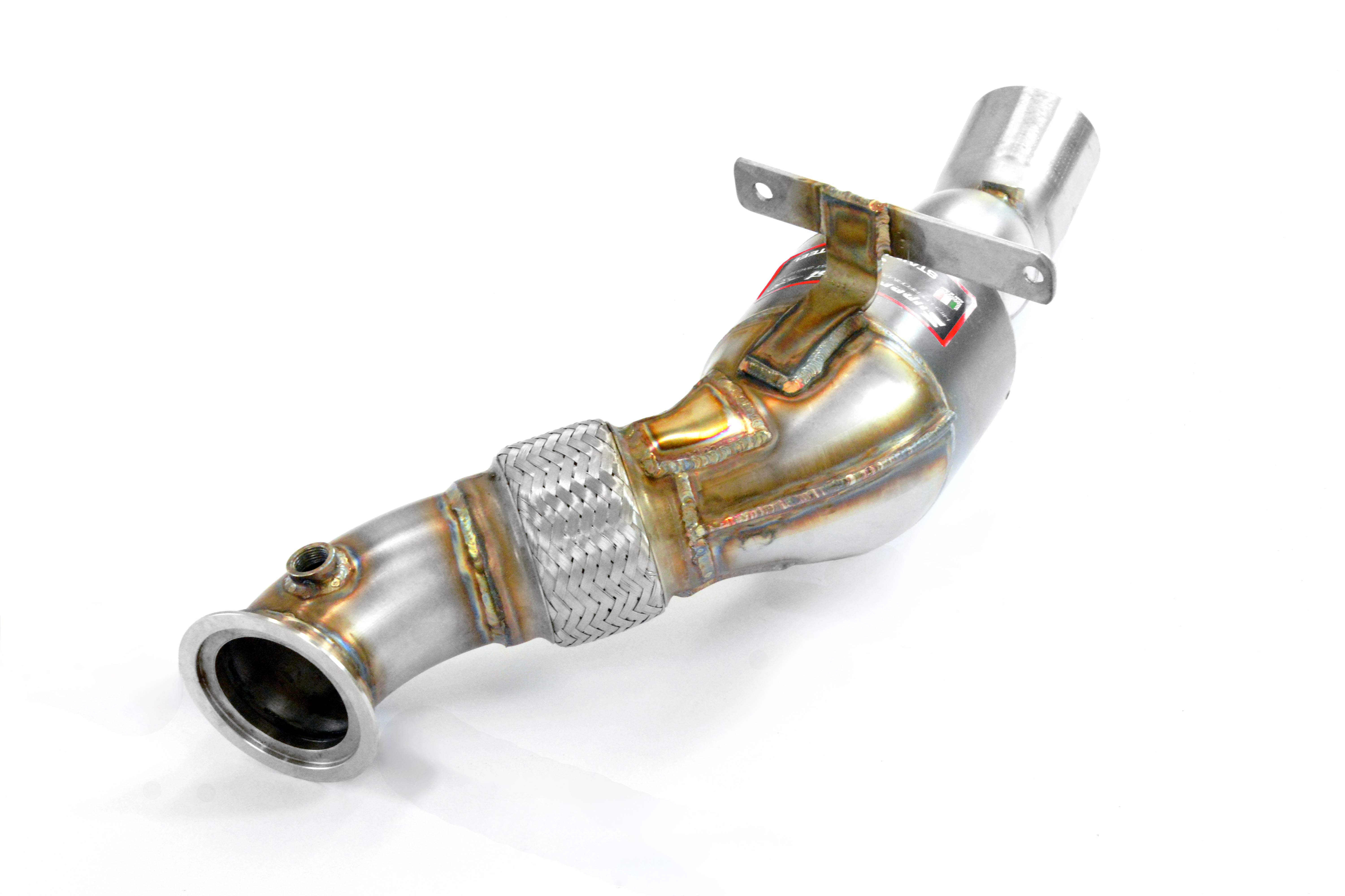 Downpipe Destro + catalizzatore metallico 