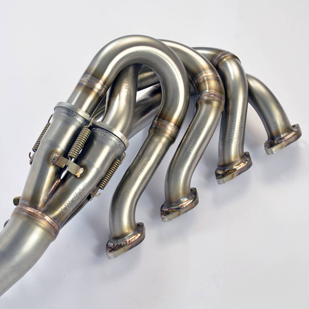 Collettore 100% Inox destro - sinistro per catalizzatore di serie