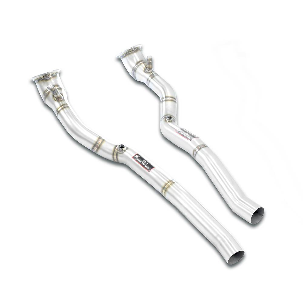 Front pipes kit Right - Left<br>(Replaces catalytic converter)