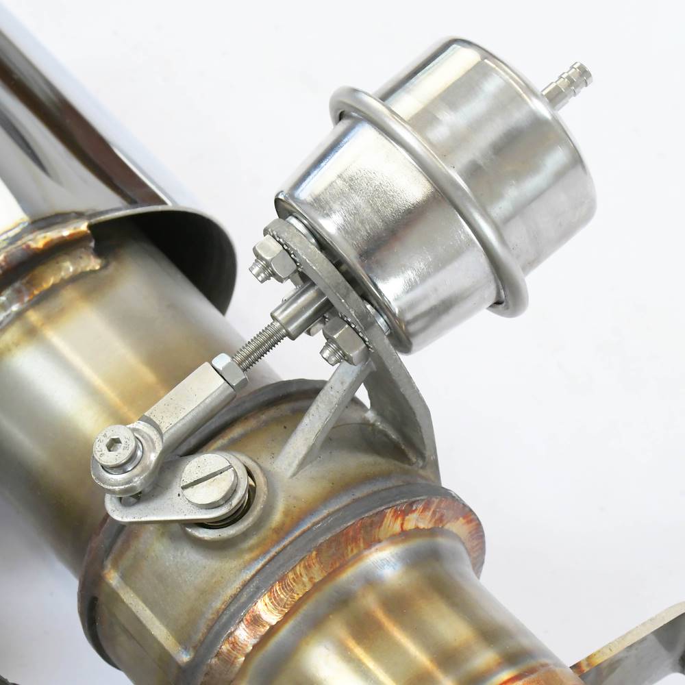 Rear exhaust Right 120x80 with valve (Vacuum)