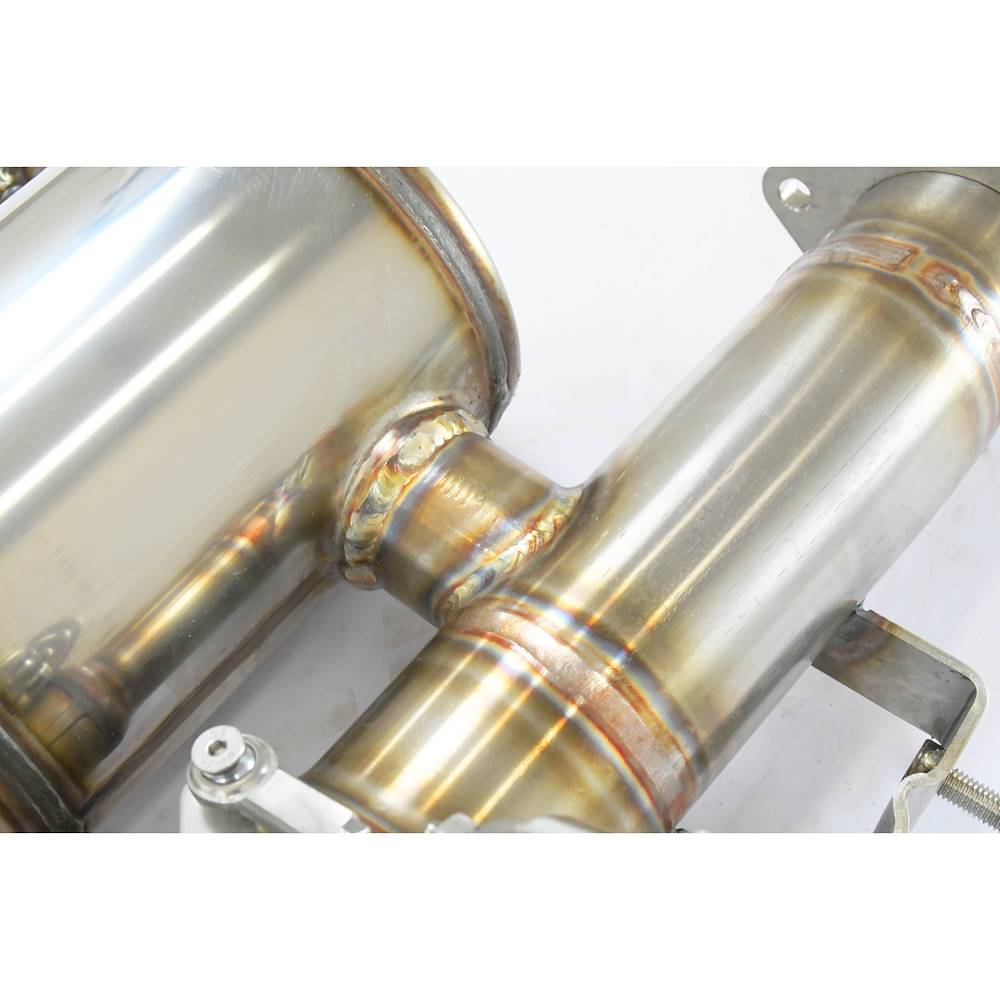 Endschalldämpfer Links 120x80 mit Klappe (Vacuum)