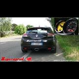 Renault Megane III RS 250 Supersprint Komplette Anlage - Beschleunigung und Vorbeiflug