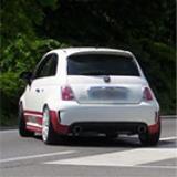 500 Abarth 1.4T - 1446 Turbolader - modifiziertes Motorsteuergerät - Komplette Abgasanlage