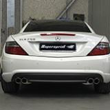 Mercedes SLK R172 250 CGI: Abgasanlage Entwicklung