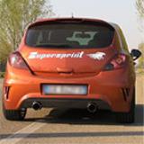 OPEL CORSA D OPC Nürburgring 1.6i Turbo (211 Hp) 2011 -> Supersprint Abgasanlage