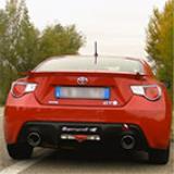 TOYOTA GT86 / SUBARU BRZ 2.0i (200 Hp) 2012 -> Supersprint Overpipe-back Abgasanlage 