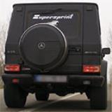 MERCEDES G55 AMG V8 Kompressor -> Supersprint Fächerkrümmer + Sport Metallkatalysator