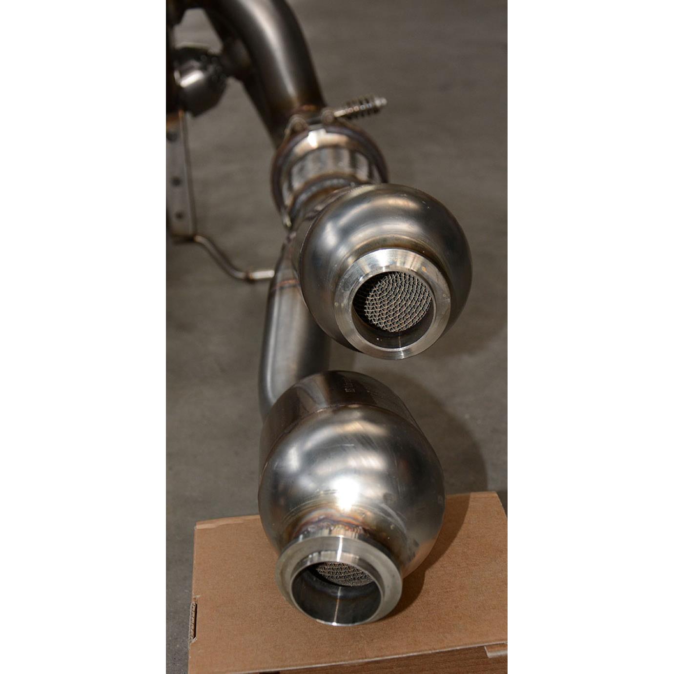 "Y-Pipe" Links mit Sport Metallkatalysator