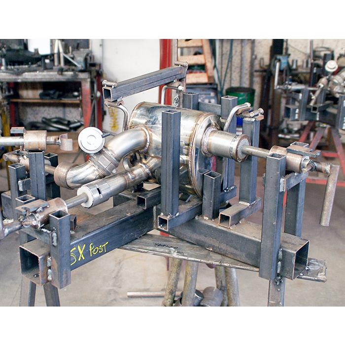 Endschalldämpfer Links mit Klappe