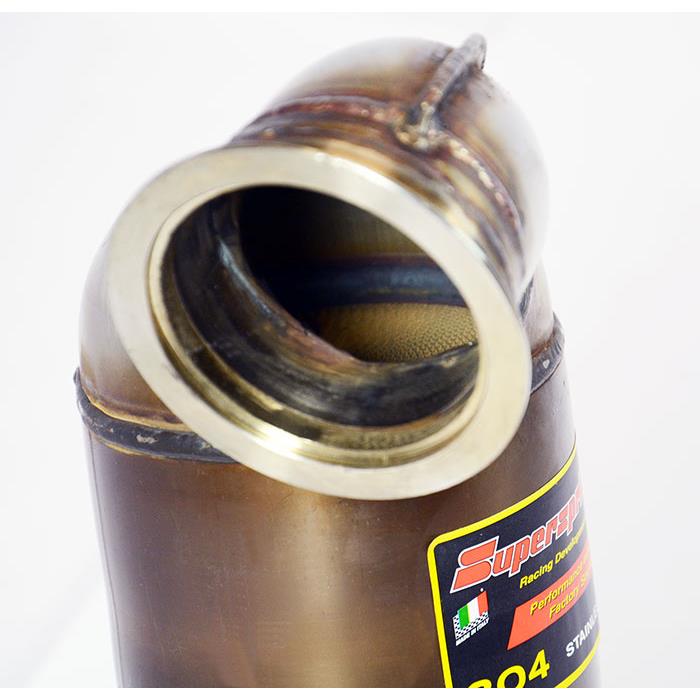 Rohrsatz ab Turbolader mit Sport Metallkatalysator WRC 100 CPSI (GPF-Entfall)