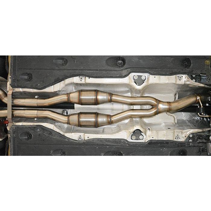 Vorderrohr mit Sport Metallkatalysator Rechts - Links