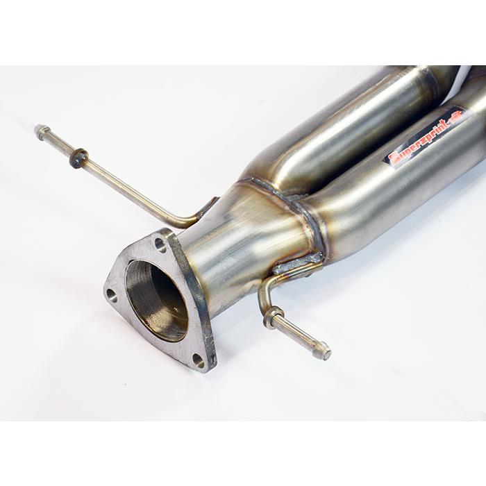 Mittelrohrsatz + “Y-Pipe” (Für Serien MSD Ersatz)