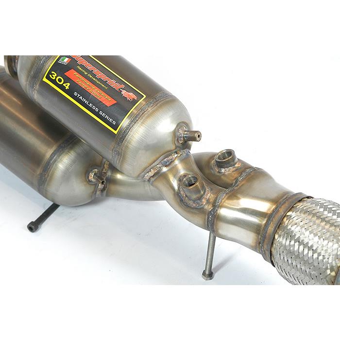 Y-Pipe Rechts mit Sport Metallkatalysator