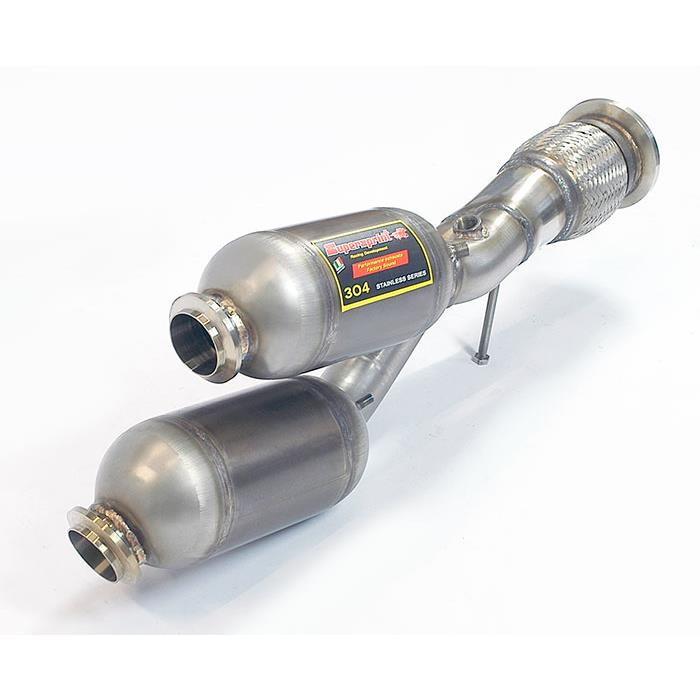 "Y-Pipe" Links mit Sport Metallkatalysator