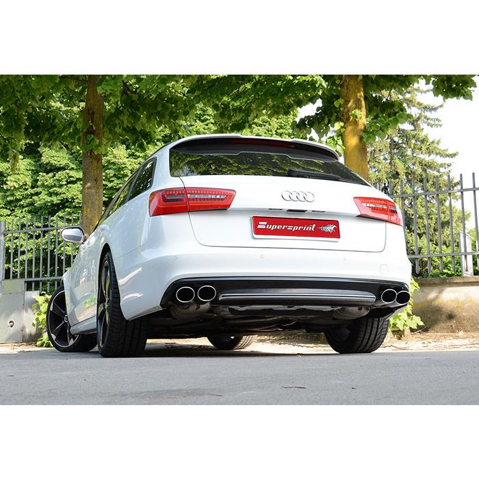 Endrohrsatz 100x75 Rechts + 100x75 Links