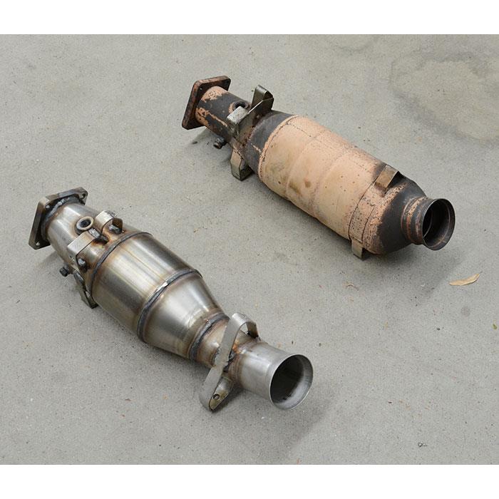 Vorderrohr mit Sport Metallkatalysator 100 CPSI