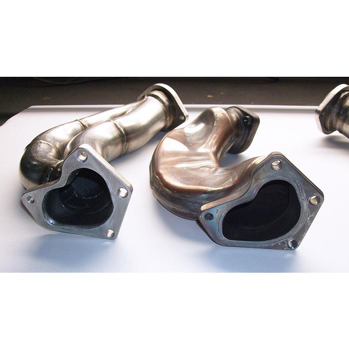 Rohrsatz ab Turbolader Rechts + Links AISI 310S steel