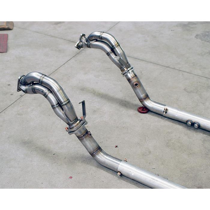 Rohrsatz ab Turbolader Rechts + Links AISI 310S steel