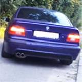 BMW E39 Sedan 540i V8 -> Supersprint Komplett-Auspuffanlage
