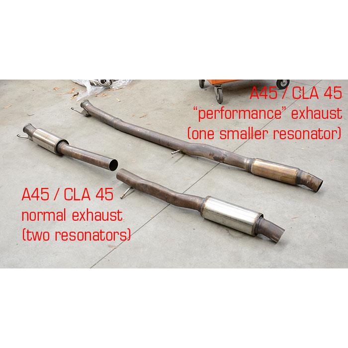 Mittelrohr LIGHTWEIGHT<br>(für Serien Mittelschalldämpfer Ersatz)