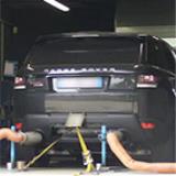 RANGE ROVER SPORT 5.0i V8 Supercharged (510 PS) 2013 -> Supersprint komplett-Auspuffanlage - Dyno