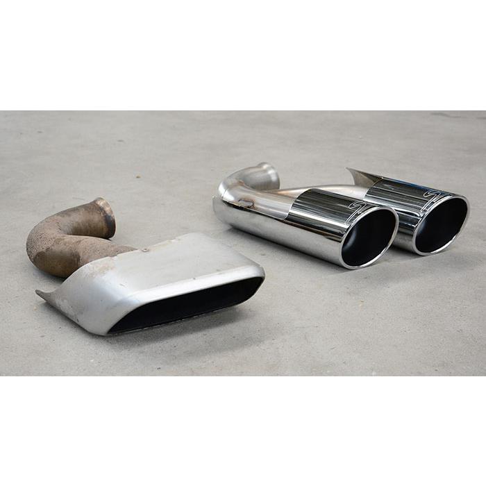 Endrohrsatz Rechts OO100 + Links OO100